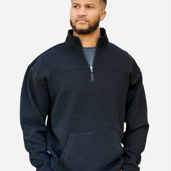 Unisex Pebble Fleece Quarter-Zip Pullover Thumbnail