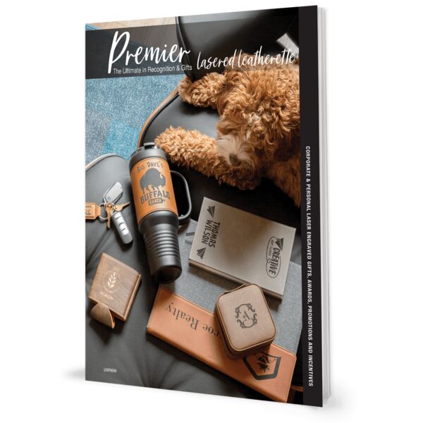 Premier Lasered Leatherette Retail Catalog Thumbnail