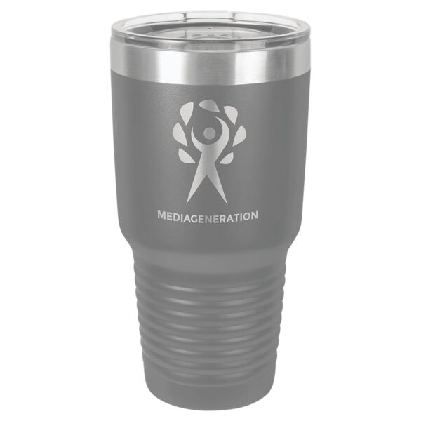 Polar Camel 30 oz. Dark Ringneck Tumbler with Standard Lid Thumbnail