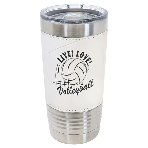 Polar Camel 20 oz. Volleyball Tumbler with Slider Lid Thumbnail