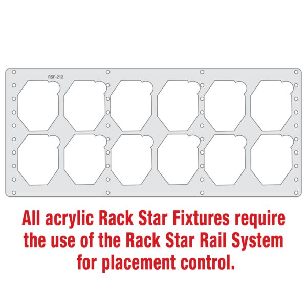 Rack Star Fixture for CGS103 3 3/4" Octagon Ornament Thumbnail