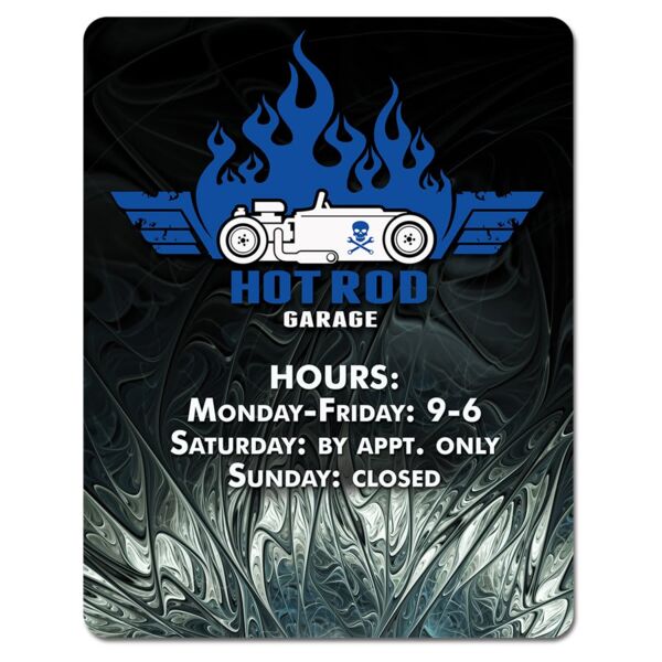 8" x 10" Unisub Steel Panel with Radius Corners Thumbnail