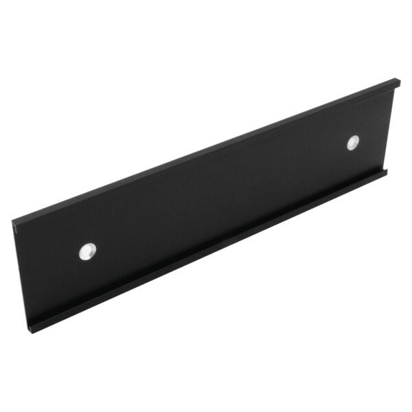 3" x 4", Kota Pro Aluminum Wall Bracket with Mounting Holes, Fits 1/8" Thick Plastic Insert Thumbnail