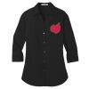 Women's 3/4 Sleeve Carefree Poplin Shirt Thumbnail