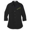 Women's 3/4 Sleeve Carefree Poplin Shirt Thumbnail