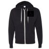 Unisex Heathered French Terry Full-Zip Hooded Sweatshirt Thumbnail