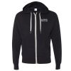 Unisex Heathered French Terry Full-Zip Hooded Sweatshirt Thumbnail