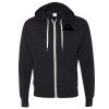 Unisex Heathered French Terry Full-Zip Hooded Sweatshirt Thumbnail
