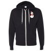 Unisex Heathered French Terry Full-Zip Hooded Sweatshirt Thumbnail