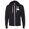 Unisex Heathered French Terry Full-Zip Hooded Sweatshirt Thumbnail